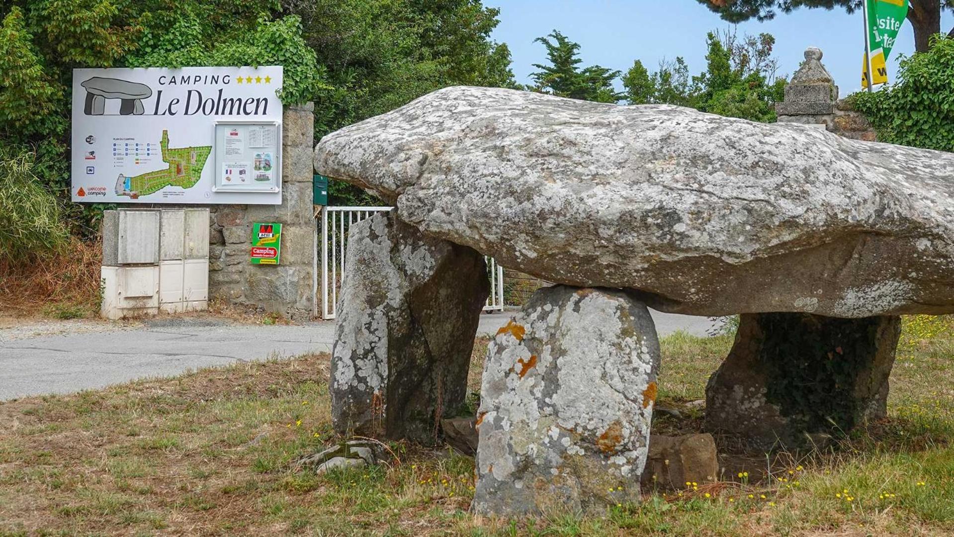 Camping Le Dolmen, Carnac, Morbihan Buitenkant foto