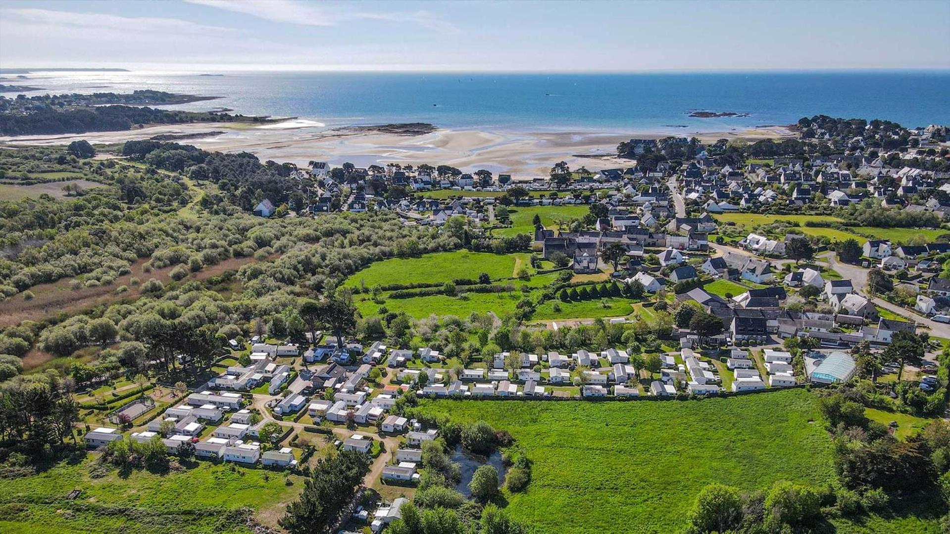 Camping Le Dolmen, Carnac, Morbihan Buitenkant foto